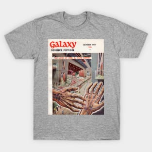 Isaac Asimov Caves of Steel Galaxy Magazine October 1953 T-Shirt